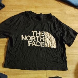 North Face Black T-Shirt size medium